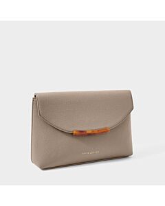 Katie Loxton - Dani Tortoiseshell Clutch - Taupe